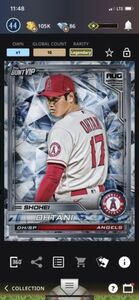 Topps Bunt DIGITAL 2022 SHOEI OHTANI Legendary Diamond VIP May, 10XBoost, 10cc 海外 即決