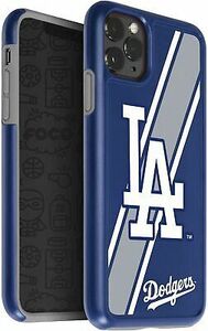 FOCO MLB Los Angeles Dodgers Hybrid Case for iPhone 11 Pro, X & XS (5.8") 海外 即決
