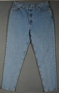 VC15405 **LEVI'S** 550 TAPERED RELAXED FIT JEANS 18L (msr 35"x33") 海外 即決