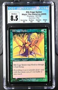 RIB CAGE SPIDER Prophecy Foil C CGC 8.5 Graded MTG [Nostalgium] 海外 即決