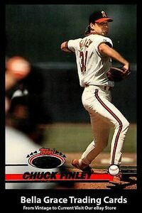 1993 Stadium Club Chuck Finley #301 California Angels MLB Baseball 海外 即決