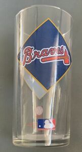 VINTAGE Set Of 6 1994 ATLANTA BRAVES TEXACO DRINKING GLASS 海外 即決