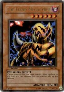 Yugioh Pharaoh's Servant The Fiend Megacyber PSV-100 Ultra Rare 1st Edition 海外 即決