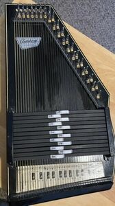 Vintage Pre 1968 Oscar Schmidt 12-Chord 36-String Autoharp W/ Original Price Lis 海外 即決