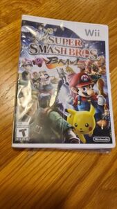 Super Smash Bros. Brawl (Wii, 2008) New Seal Torn Open 海外 即決