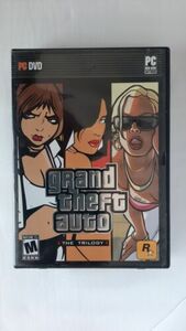 Grand Theft Auto: The Trilogy (PC, 2009) 5-Discs Complete Posters & Manuals Maps 海外 即決