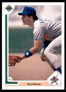1991 Upper Deck Eric Karros Rookie Los Angeles Dodgers #24 海外 即決