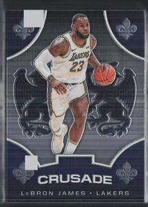 2019-20 Panini Chronicles #522 LeBron James Crusade Los Angeles Lakers 海外 即決