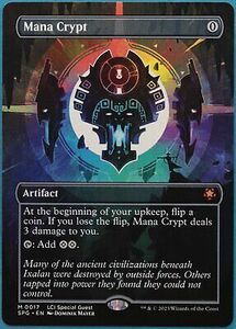 Mana Crypt Special Guests MINT Extended / Full Art CARD (458410) ABUGames 海外 即決