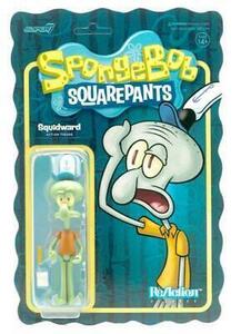 SpongeBob SquarePants Squidward ReAction Figure Super 7 海外 即決