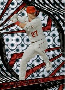 2022 Panini Chronicles Revolution Groove #68 Mike Trout Los Angeles Angels 海外 即決