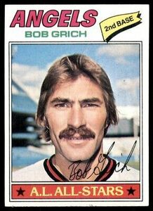 1977 Topps Bob Grich California Angels #521 海外 即決