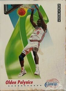 1991 SkyBox #130 Olden Polynice - Los Angeles Clippers 海外 即決