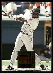 Chili Davis California Angels 1996 Donruss #122 Press Proof PR /2000 海外 即決