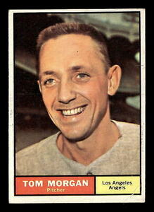 Tom Morgan 1961 Topps #272 Los Angeles Angels Vg-Ex 海外 即決