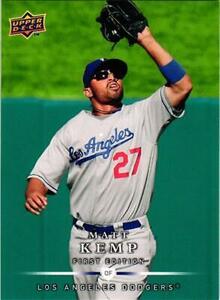 2008 Upper Deck First Edition 89 Matt Kemp Los Angeles Dodgers 海外 即決