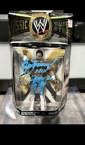 WWE/WCW JAKKS CLASSIC Superstars Ron Simmons MOC Series 20 “Signed” 海外 即決