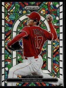 2022 Panini Prizm Stained Glass 大谷翔平 Los Angeles Angels #SG-3 海外 即決