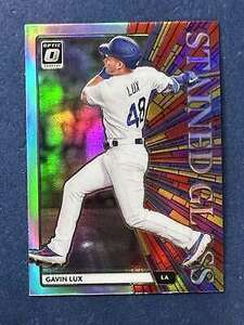 2020 Donruss Optic Stained Glass Silver #SG-6 Gavin Lux Los Angeles Dodgers 海外 即決