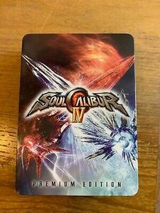 SOUL CALIBUR IV PREMIUM EDITION PLAYSTATION 3 TIN WITH GAME & EXTRAS 海外 即決