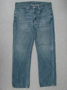 UG01425 2016 **LEVI'S** 514 SLIM STRAIGHT JEANS 34x32 (msr 34"x32") 海外 即決