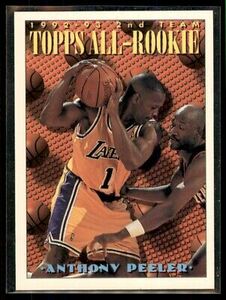 1993-94 Topps Anthony Peeler Los Angeles Lakers #176 海外 即決