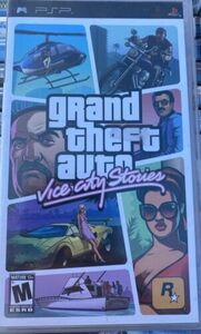 PlayStation PSP Game Grand Theft Auto Vice City Stories Complete - Tested 海外 即決