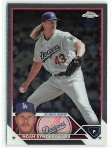 Noah Syndergaard 2023 Topps Chrome Update Los Angeles Dodgers #USC152 海外 即決