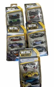 Metal Machines 3 Pack Series by ZURU - Lot Of 5 Packs 海外 即決