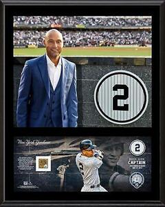 Derek Jeter Yankees Player Plaques and Collage 海外 即決