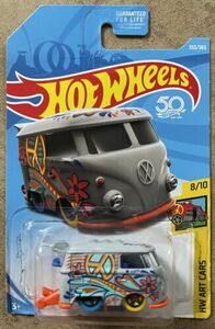 2017 HOT WHEELS ART CARS KOOL KOMBI 8/10 DIECAST CAR~#353 海外 即決