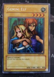 Gemini Elf LON-000 Secret Rare Unlimited Edition Yugioh NM 海外 即決