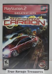 Need For Speed Carbon (Sony Playstation 2, PS2) CIB, Greatest Hits, PS2 海外 即決