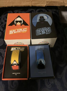 NEW DISNEY MAY THE 4th BE WITH YOU & REVENGE OF THE 5th MAGIC BAND LE 750 海外 即決