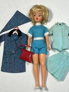 Vintage Blonde Tammy Doll High Color BS-12 1 w Original Clothes Ideal Japan 海外 即決