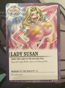 Zatch Bell!: The Card Battle - Lady Susan MJ-009 - SR - DMG - Series 3 - 2006 海外 即決