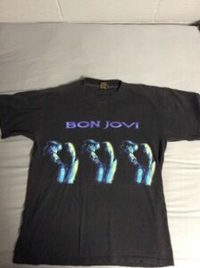 VTG Bon Jovi 1994 band tour t shirt Brockum Tag Single Stitched Men’s L20x27 海外 即決