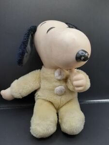 Snoopy Peanuts 1966 Baby Yellow Vintage 海外 即決