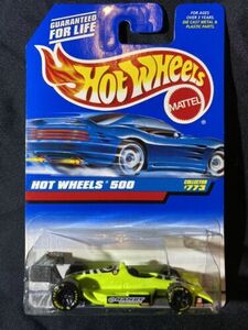 Hot Wheels HOT WHEELS 500 IndyCar - 1998 #773 - Neon Yellow, Goodyear Wheels! 海外 即決