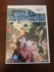 Wii: Sin & Punishment CIB Sealed Brand New Condition 海外 即決