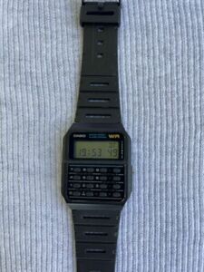 Vintage Casio WR 3208 CA-53W Data Bank Calculator works great 海外 即決