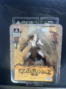 DC Unlimited Official God of War Kratos Series 1 Action Figures New Sealed PS3 海外 即決