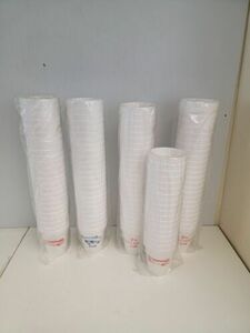 Vintage Matchbox Pennsylvania Pa. Club Styrofoam Cups Cup Lot NEW HTF Rare White 海外 即決