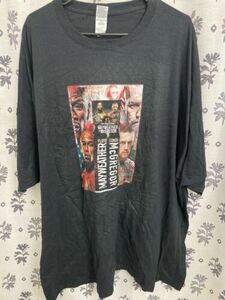 Vintage Mayweather Vs McGregor Boxing Rap Tee Shirt Size 4XL 海外 即決