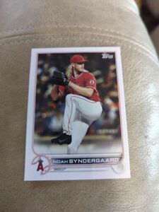 2022 Topps #584 Noah Syndergaard Los Angeles Angels 海外 即決