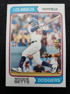 2023 Topps Heritage Mookie Betts #315 LOS ANGELES DODGERS 海外 即決