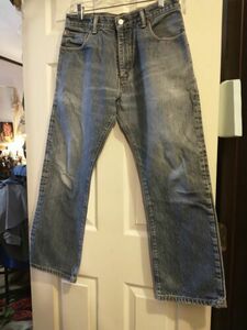 Men's LEVIS 517 Boot Cut Work Jeans 32x 29 海外 即決