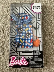 Barbie Hello Kitty Chococat Fashion Dress/Heart Purse & Cat Sunglasses 2018 NEW 海外 即決