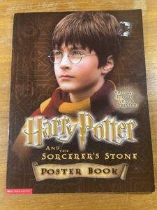 Scholastic Harry Potter and The Sorcerer's Stone Poster Book w/ all Posters!! 海外 即決