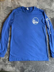 GS Warriors Large Long Sleeve Logo T-Shirt And Rally Towel, SGA 海外 即決